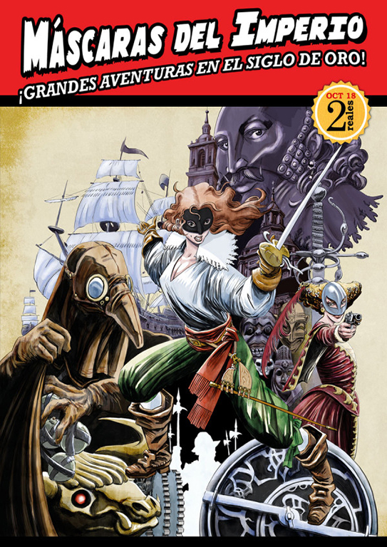 Portada de MASCARAS DEL IMPERIO 