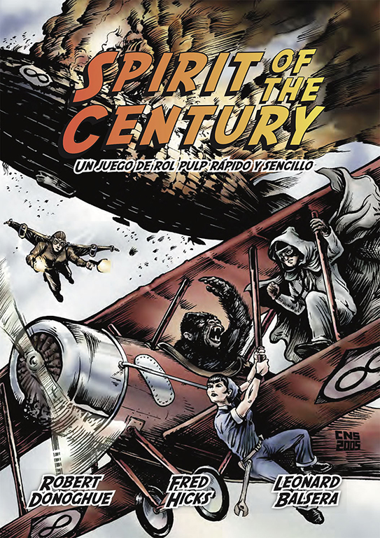 Portada de SPIRIT OF THE CENTURY